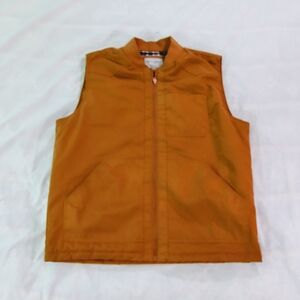 Outlander By Craft+Flow Sleeveless Zip-up Vest Flannel Lined